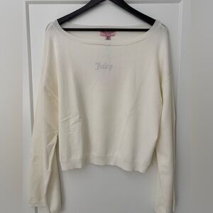 Juicy Couture Ivory Angel sweater